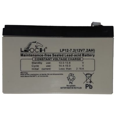 UPS Battery 12V 7.2Amp – Leoch (1Y)