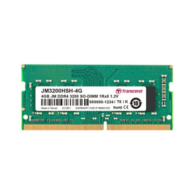 Memory Transcend 4GB DDR4 3200Mhz Notebook (3Y)