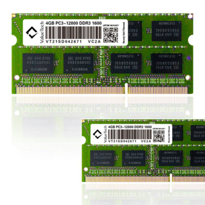 Valuetech 4GB SO DIMM DDR3 1600MHz PC3-12800 – Laptop (3Y)