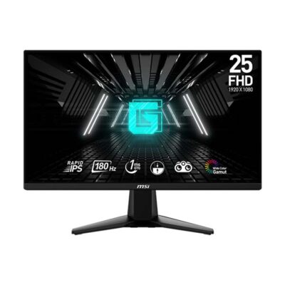 MSI Gaming Series G255F 24.5″ 180Hz FHD IPS Monitor (3 Years Warranty)