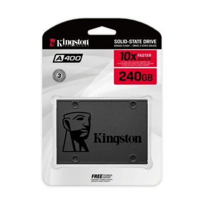 Kingston 240GB SATA SSD A400 (3 Years)